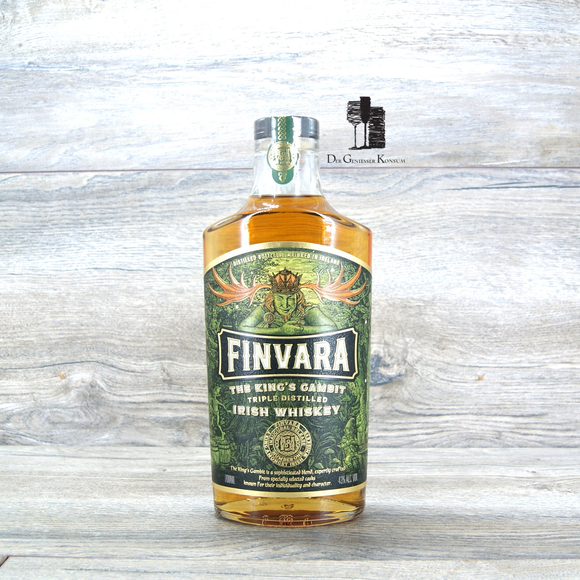 Finvara The Kings Gambit Irish Whiskey, 0,7l, 43%