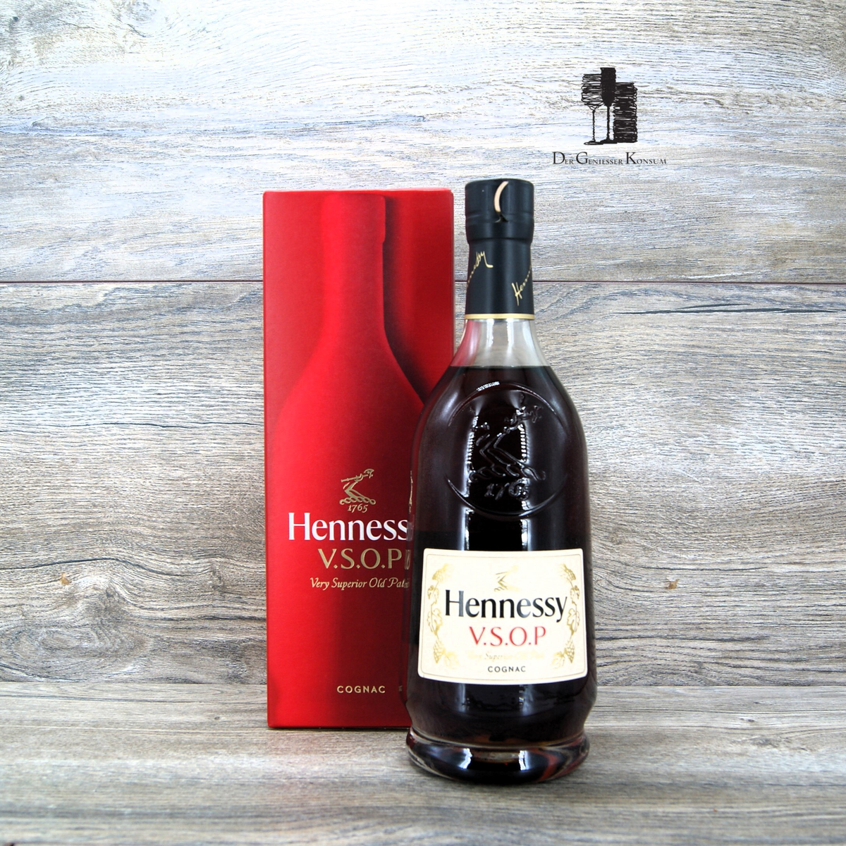 – Der Hennessy VSOP, Geniesser 40% Konsum 0,7l, Cognac