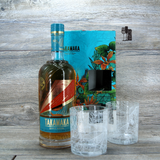 Takamaka St Andre Zepis Kreol Geschenkset mit 2 Gläsern, 0,7 L, 43,0%