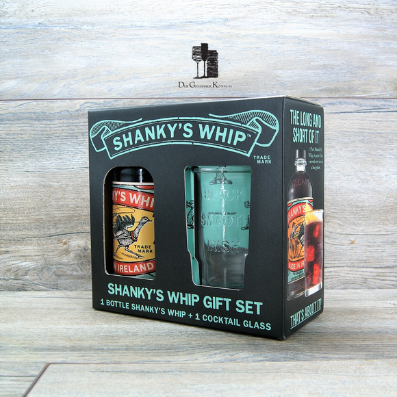 Shanky`s Whip Liqueur & Whiskey Blend Geschenk Edition, Irland, 0,7l, 33%