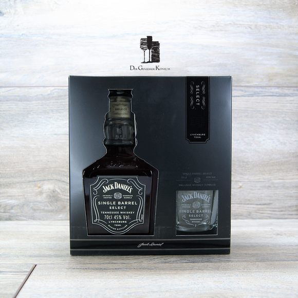 Geschenkset Jack Daniels Single Barrel Geschenk Edition, Whiskey, 0,7l, 45%