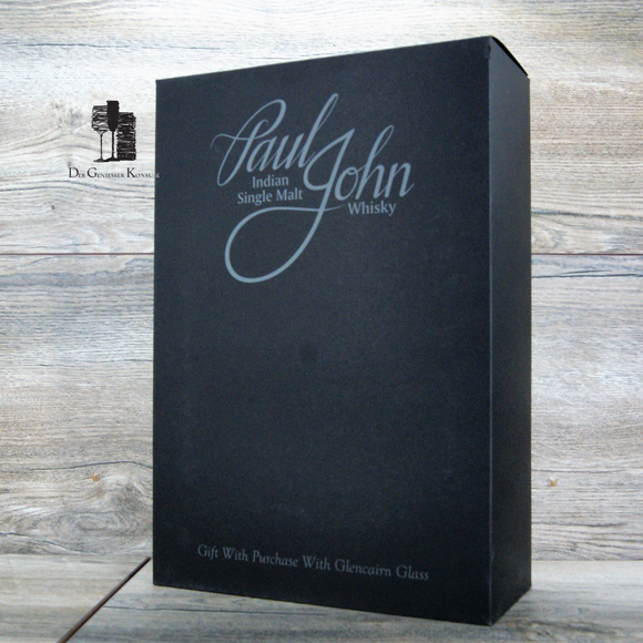 Paul John Bold Geschenk Edition mit Glas Indian Single Malt, 0,7l, 46%