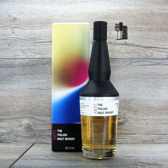 Puni Arte No.1 Limited Edition, Italian Malt Whisky, 0,7l, 43%