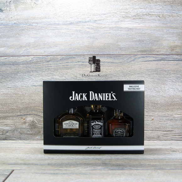 Jack Daniels Family of Brands, Geschenkset, 3x 5cl, 2x 40%vol. & 1x 45%vol.