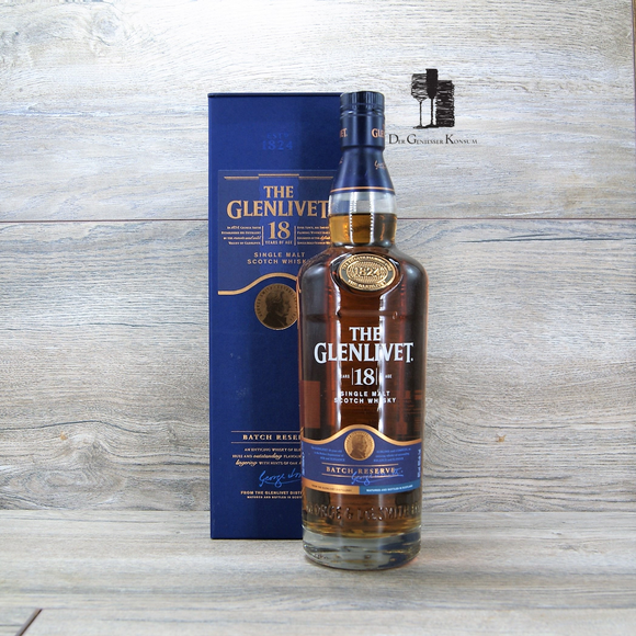 The Glenlivet 18 y.o. Batch Reserve Single Malt Scotch Whisky, 0,7l, 40%