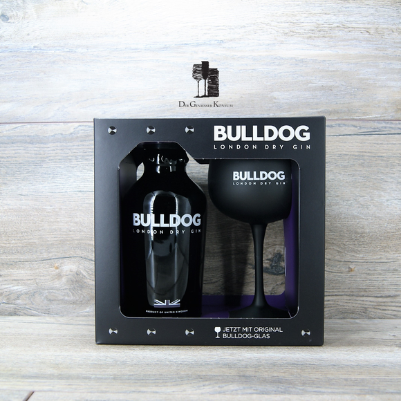 Bulldog London Dry Gin Geschenk Edition , 0,7l, 40%