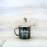 1x Stück Ardbeg Whisky Becher, Emaille Tasse
