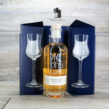 Marzadro Grappa Le Dic'otto Lune Geschenk-Set mit 2x Gläsern, 41%, 0,5l