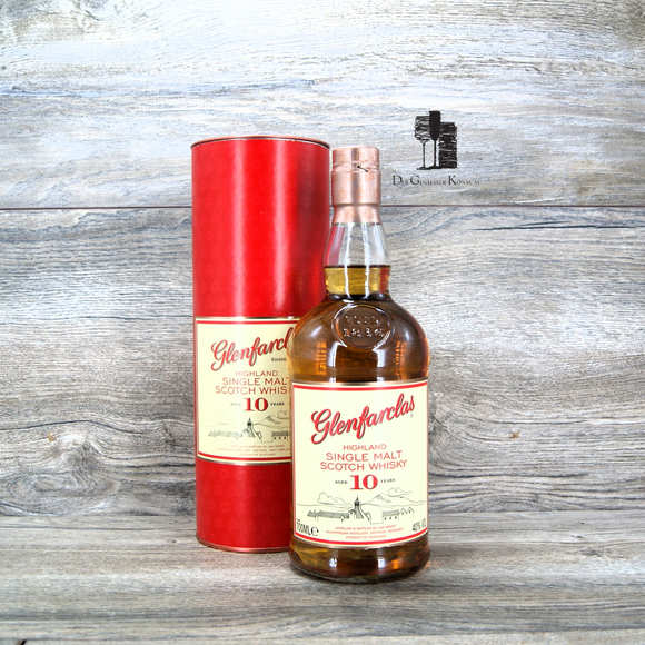 Glenfarclas 10 Jahre, Highland Single Malt Scotch Whisky, 0,7l, 40%