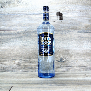 Five Lakes Vodka, 1,0l, 40%