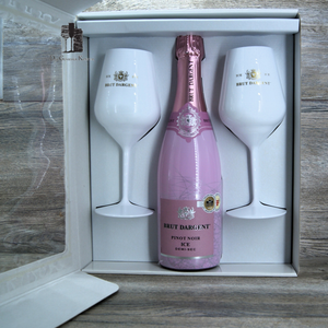 Brut Dargent Ice Rose Pinot Noir Geschenkset,Acryl, 0,75l, 11%