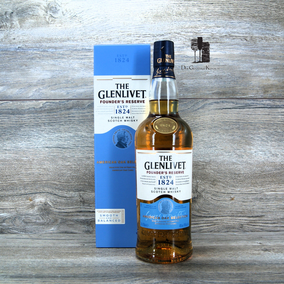 The Glenlivet Founders Reserve ,Single Malt Scotch Whisky, 0,7l, 40%