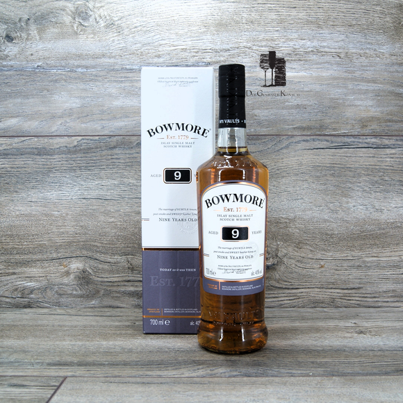 Bowmore 9 y.o., Islay Single Malt Scotch Whisky, 0,7l, 40%