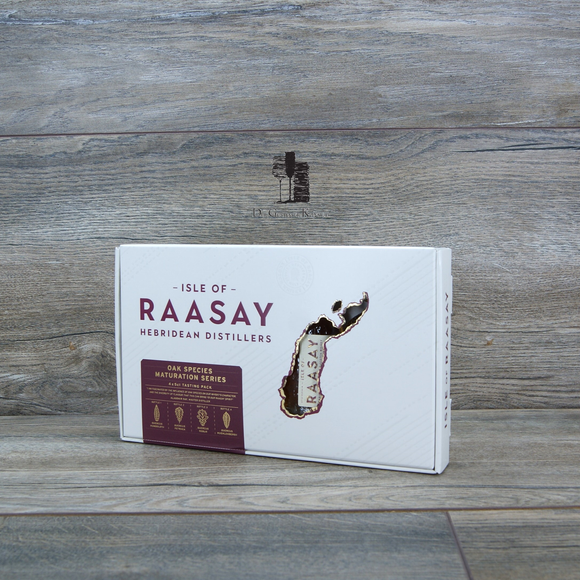 Isle of Raasay Oak Species Maturation Series 4 x 0,05l Tasting Pack, 0,2l, 50,2%