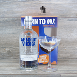 Absolut Vodka Geschenkset, 0,7l, 40%