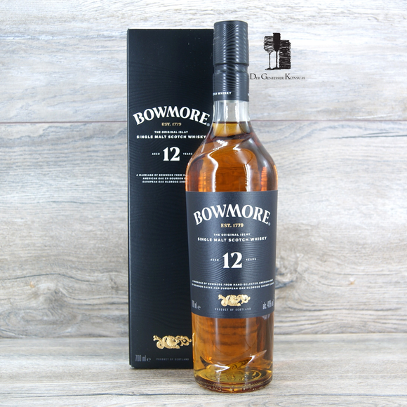 Bowmore 12 y.o. Sherry Cask, Islay Single Malt Scotch Whisky, 0,7l, 40%