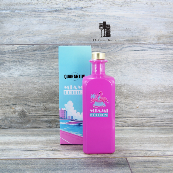 Quarantini Miami Edition Gin Pink, 0,5l, 42%