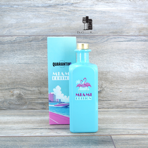 Quarantini Miami Edition Gin Blue, 0,5l, 42%
