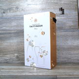 Champagne Taittinger Brut Reserve Edition mit 2x Gläsern, NEU, 0,75l, 12,5%