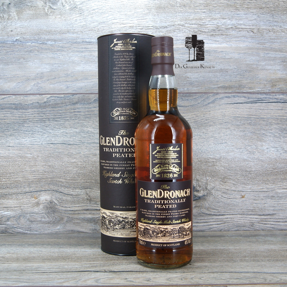 Glendronach Traditionally Peated, Single Malt Scotch Whisky, 0,7l, 48%