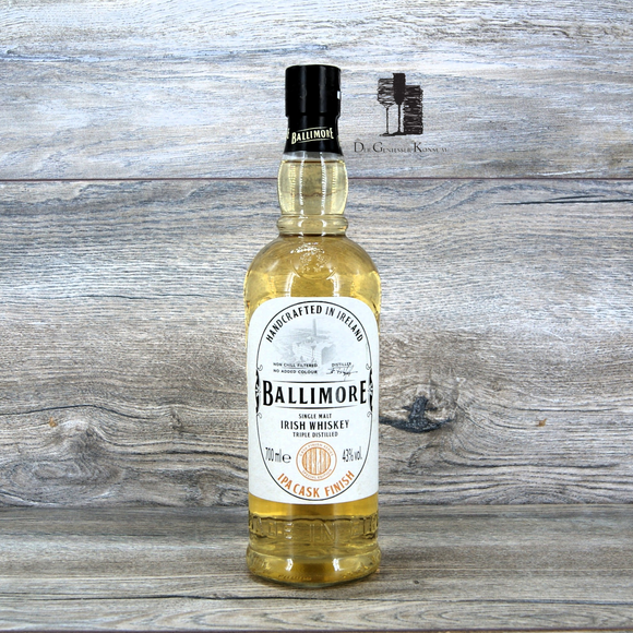 Ballimore IPA Cask Finish, Single Malt Irish Whiskey, 0,7l, 43%