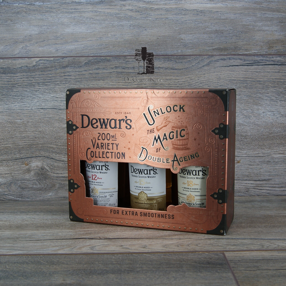 Dewar's Variety Collection, Tasting Set, Blended Malt Scotch, 0,6l, 40%