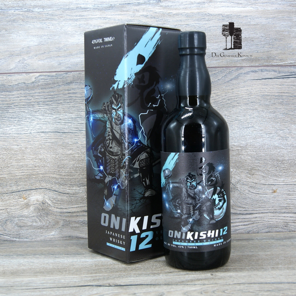 Onikishi 12 y.o. Tenbatsu, Blended Japanese Whisky,0,7l ,43%