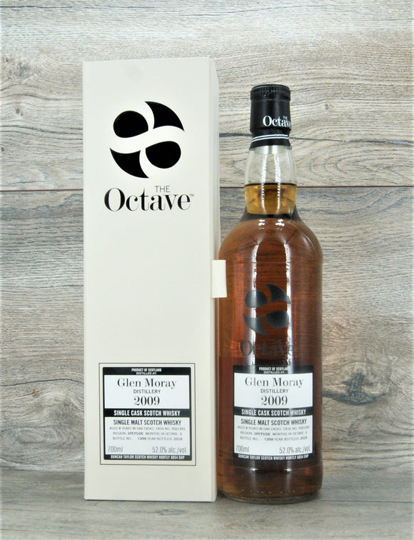 Glen Moray 2009/2018 The Octave Duncan Taylor,Single Malt Scotch Whisky, 0,7l ,52%