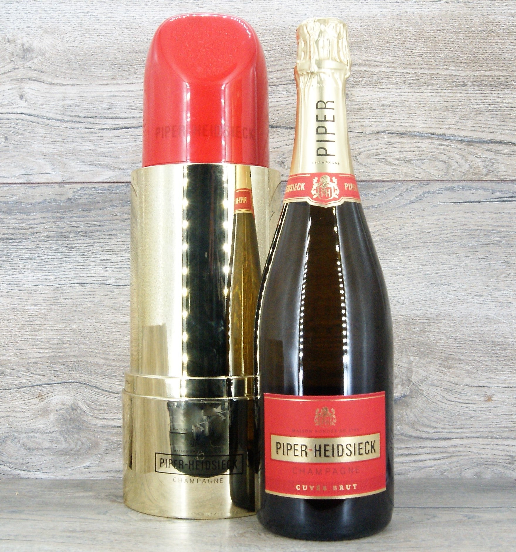 Champagner Edition Lipstick 0,75l, Brut 12% Der PIPER-HEIDSIECK , Konsum Geniesser Cuvée –