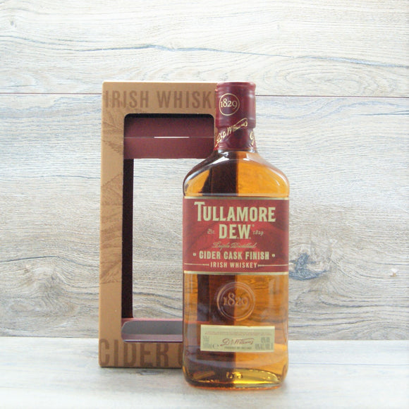 Tullamore Dew Cider Cask Finish, TripleDistilled, Irish Whiskey, 0,5l, 40%