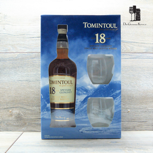 Tomintoul 18 Jahre Edition mit 2x Gläsern, Single Malt Scotch Whisky, 0,7l, 40%