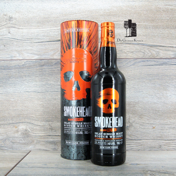 Smokehead Rum Rebel Islay Single Malt Scotch Whisky, 0,7l, 46%