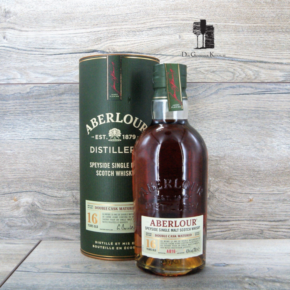 Aberlour 16 Jahre Double Cask, Speyside Single Malt Scotch Whisky, 0,7l, 43%