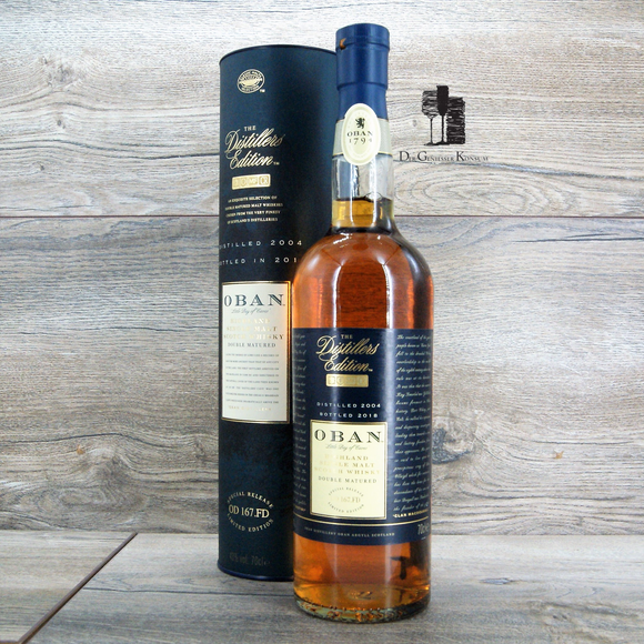 Oban Distillers Edition 2004/2018 Highland Single Malt Scotch Whisky, 0,7l, 43%