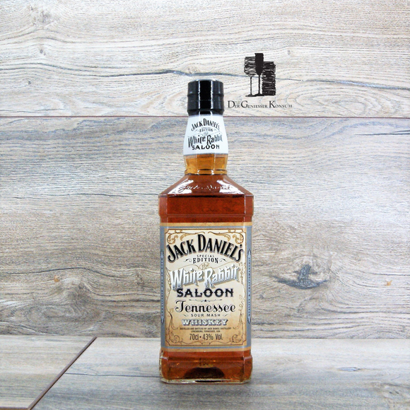 Jack Daniels White Rabbit Saloon Edition, Tennessee Whiskey, 0,7l, 43%vol.