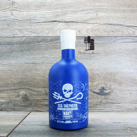 Sea Shepherd Navy Strength Batch 001,Islay Single Malt Scotch Whisky 57,1%, 0,7l