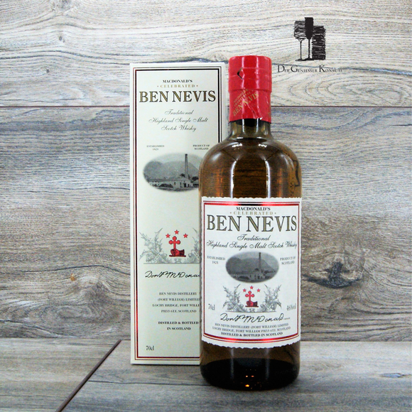 Ben Nevis Macdonald`s Traditional Peated, Single Malt Scotch Whisky, 0,7l, 46%