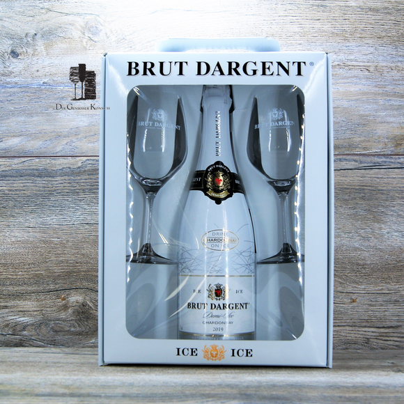 Brut Dargent ICE Chardonnay Geschenkset, 0,75l, 11%
