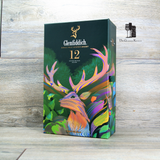 Glenfiddich 12 y.o. Edition mit Flachmann, Single Malt Scotch Whisky, 0,7l, 40%