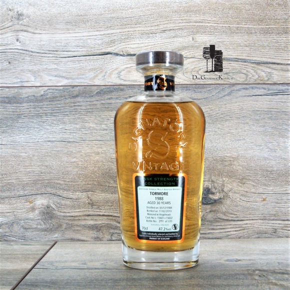 Tormore 1988 >Cask Strength Collection< Single Malt Scotch Whisky, 0,7l; 47,2%